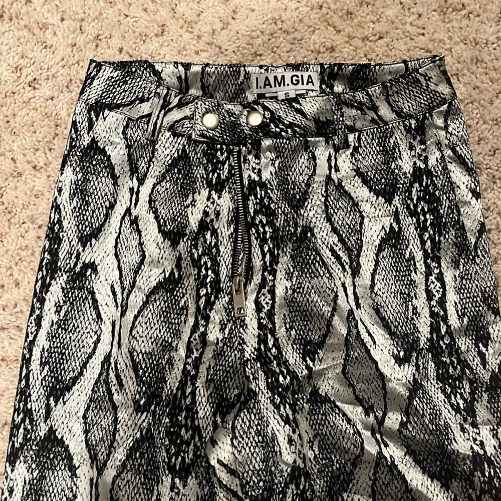I.AM.GIA “snakeskin” pants